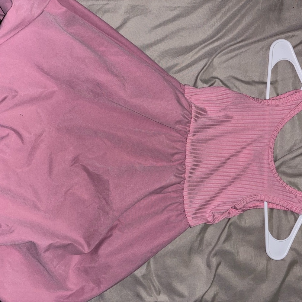 Elegant Pink Sleep Dress